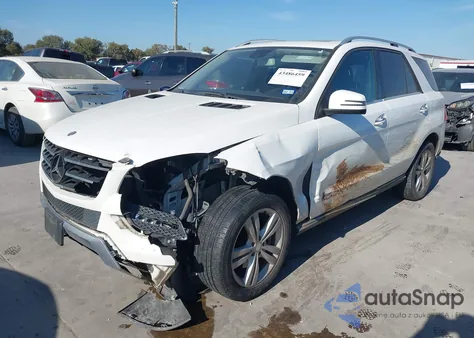 2015 Mercedes-Benz Ml 350 from USA, damaged, VIN 4JGDA5JB3FA504956